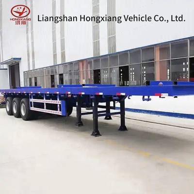 Transporte de contenedores Shandong Semi-remolque con esqueleto con gran capacidad de carga
