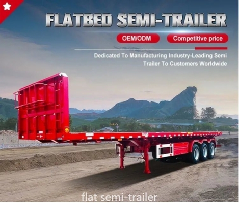 EHL9400ZHX 3 Ejes 40 FT Semi camión remolque de cama plana para sus necesidades de transporte