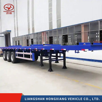 Semirremolque de color esqueleto con transporte de contenedores y banda de rodadura de 1820 mm