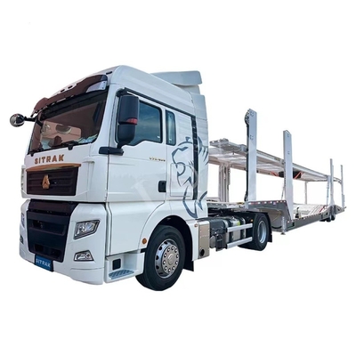 Vehículo de carga de dos ejes Semirremolque de transporte para el transporte de productos comerciales