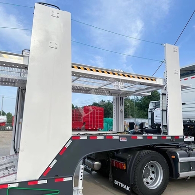 Vehículo de carga de dos ejes Semirremolque de transporte para el transporte de productos comerciales