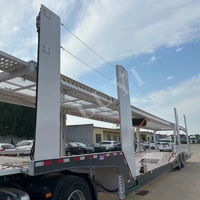 Vehículo de carga de dos ejes Semirremolque de transporte para el transporte de productos comerciales