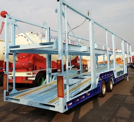 EHL9400Z Remolque de transporte de automóviles de dos pisos de 2 ejes Semirremolque con banda de rodadura de 1820 mm
