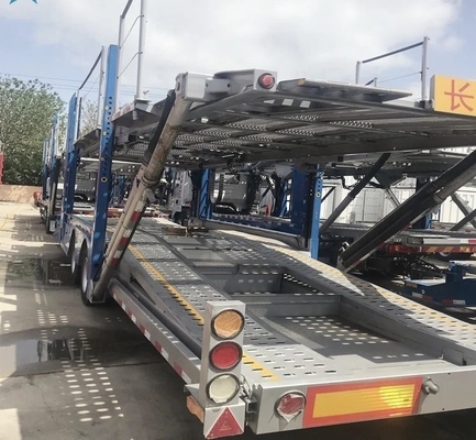 EHL9400Z Remolque de transporte de automóviles de dos pisos de 2 ejes Semirremolque con banda de rodadura de 1820 mm