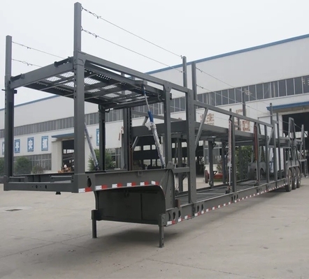 EHL9400Z Remolque de transporte de automóviles de dos pisos de 2 ejes Semirremolque con banda de rodadura de 1820 mm
