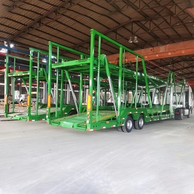 Semi-remolque de transporte de automóviles Twin City 8 con sistema de frenado antibloqueo ABS