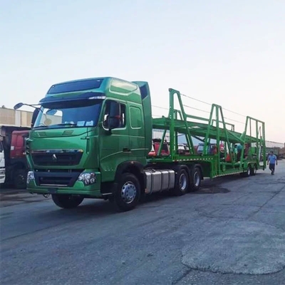 Semi-remolque de transporte de automóviles Twin City 8 con sistema de frenado antibloqueo ABS