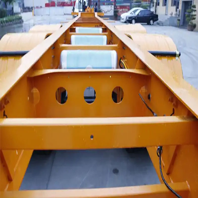 2/3/4 Eje Contenedor Chasis Esqueleto Semirremolque para el transporte personalizado