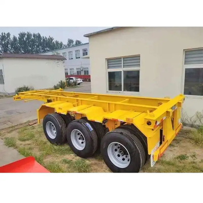 Acero Tandem Ejes Esqueleto Superlink Semirremolque para el transporte de contenedores de 20 pies y 40 pies