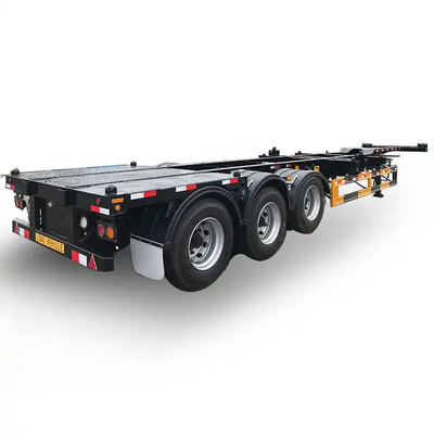 8/12/16 Pneus Contenedor de carga media Elevador lateral para contenedores esqueleto de autocarga