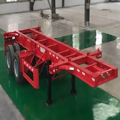 Trailer de esqueleto auto-desplazante remolque de automóvil Dolly Trike Trailer semirremolque plano para el mercado