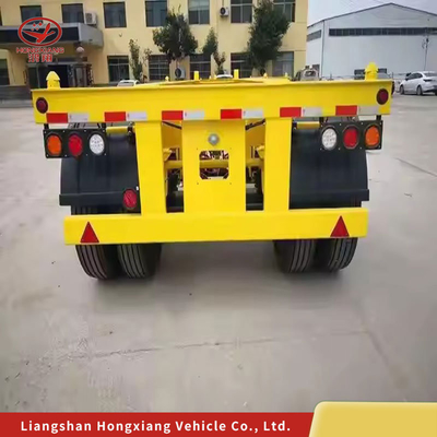 Autodumping 3 Ejes Evergrow Esqueleto Semirremolque Transporte de carga Contenedor de transporte
