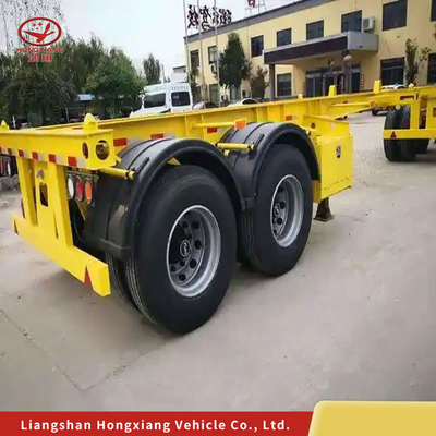 Autodumping 3 Ejes Evergrow Esqueleto Semirremolque Transporte de carga Contenedor de transporte